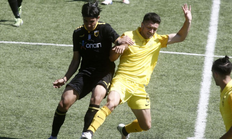 Η ομάδα Κ19 της ΑΕΚ ηττήθηκε με 3-2 από την αντίστοιχη του Αρη σε αγώνα για την 8η αγωνιστική του Πρωταθλήματος Κ19 της Super League 2020-21 που πραγματοποιήθηκε στο Δημοτικό Γήπεδο Πυλαίας στη Θεσσαλονίκη.