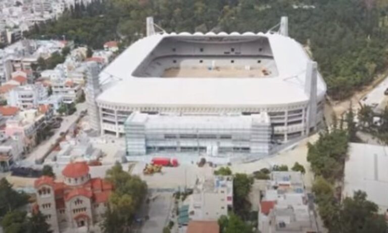 ΑΕΚ: Υπέροχη… πτήση πάνω από το γήπεδό της (vid)