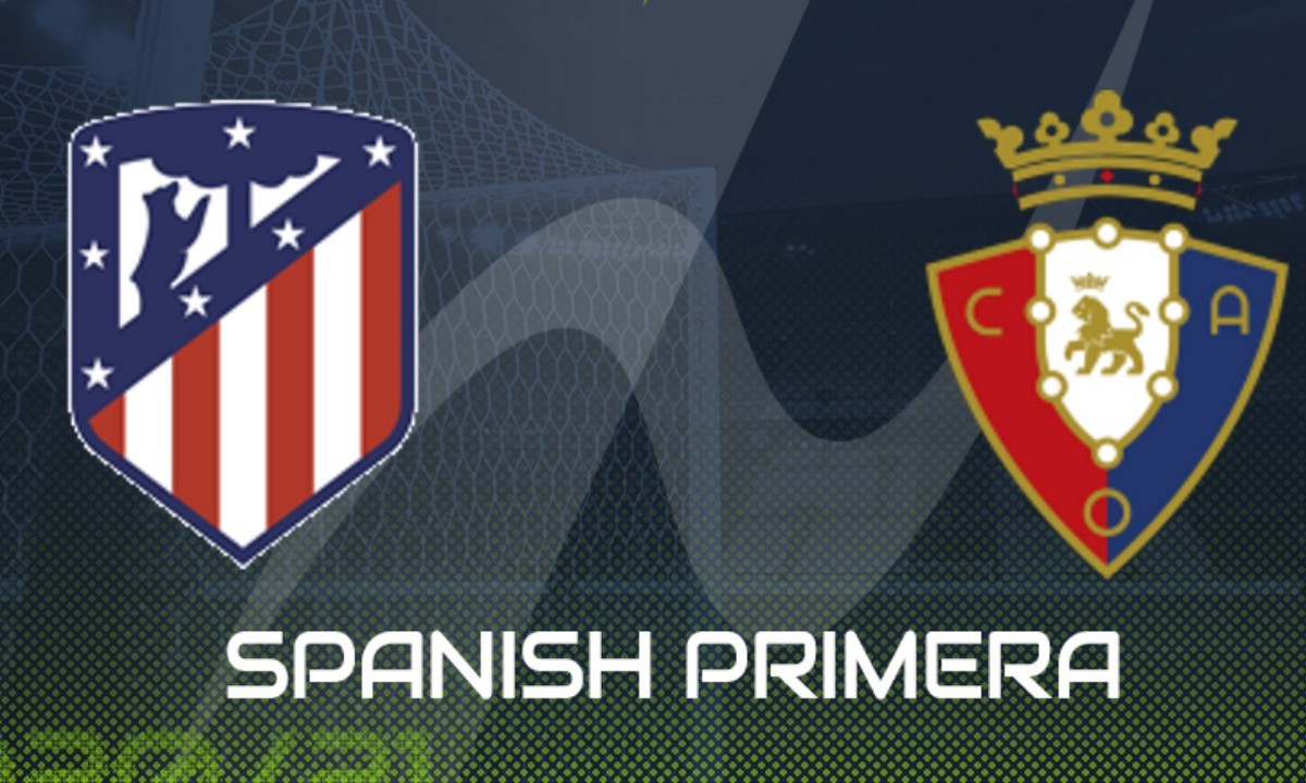 Ατλέτικο Μαδρίτης-Οσασούνα: Παρακολουθήστε LIVE από το Sportime την αναμέτρηση για την 37η αγωνιστική της Primera Division.