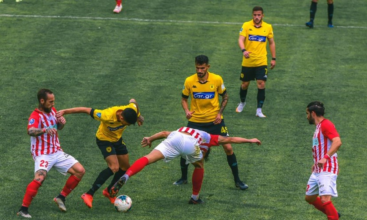 Τελευταία αγωνιστική σήμερα Κυριακή (27/6) στον βόρειο όμιλο της Football League και ο Αλμωπός Αριδαίας βρίσκεται με 1,5 πόδι στη Γ' εθνική