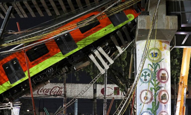 Μεξικό: Τραγωδία στο Μετρό – Κατέρρευσε γέφυρα και σκότωσε τουλάχιστον 15 ανθρώπους!