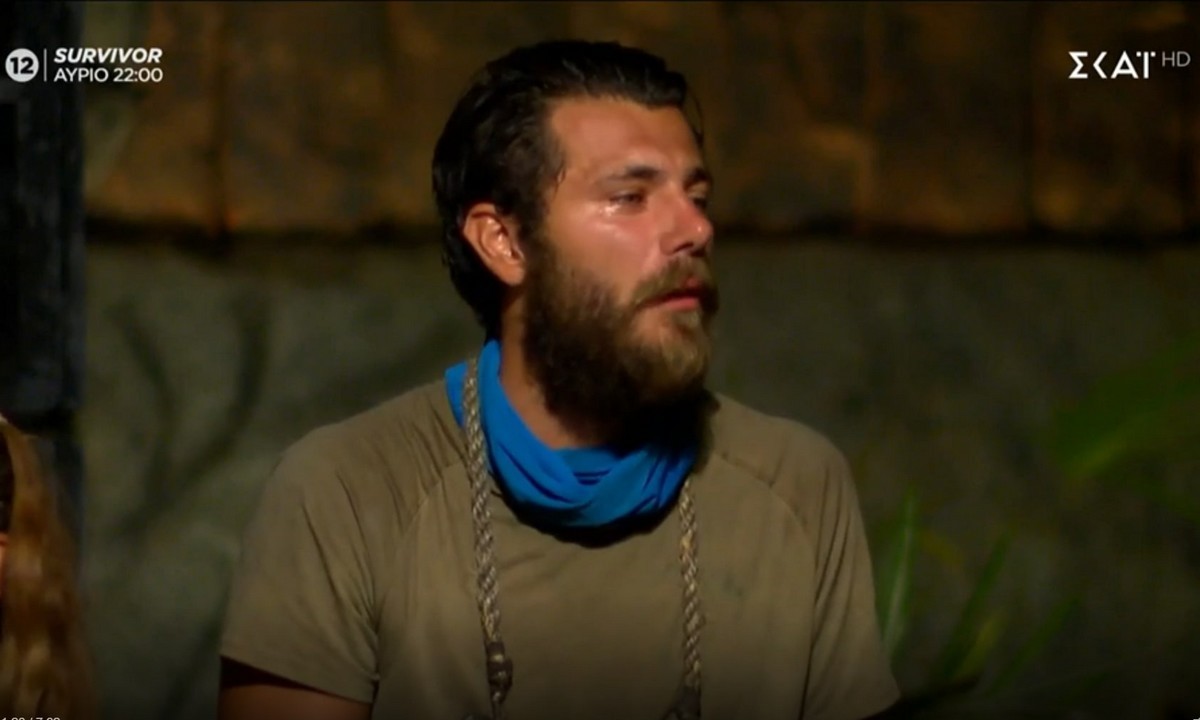 Survivor – Τζέημς Καφετζής: Ο Νίκος Μπάρτζης πλάνταξε στο κλάμα