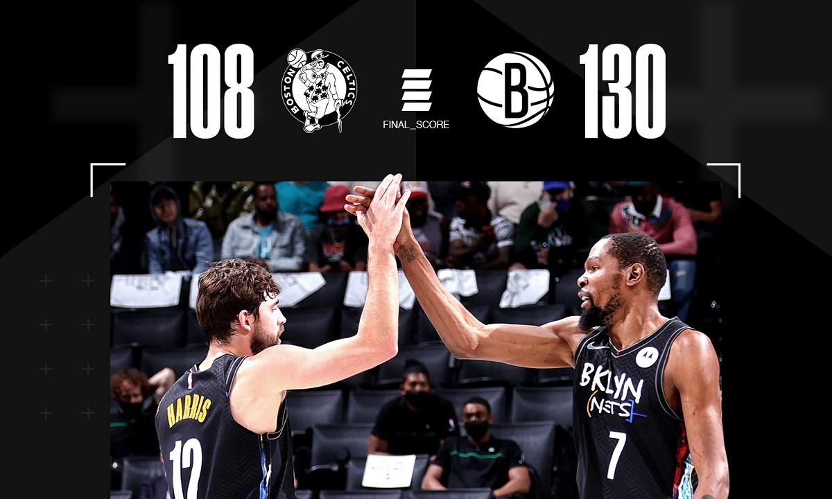 NBA Αποτελέσματα: Εύκολη νίκη για τους Νετς και 2-0 (vid)