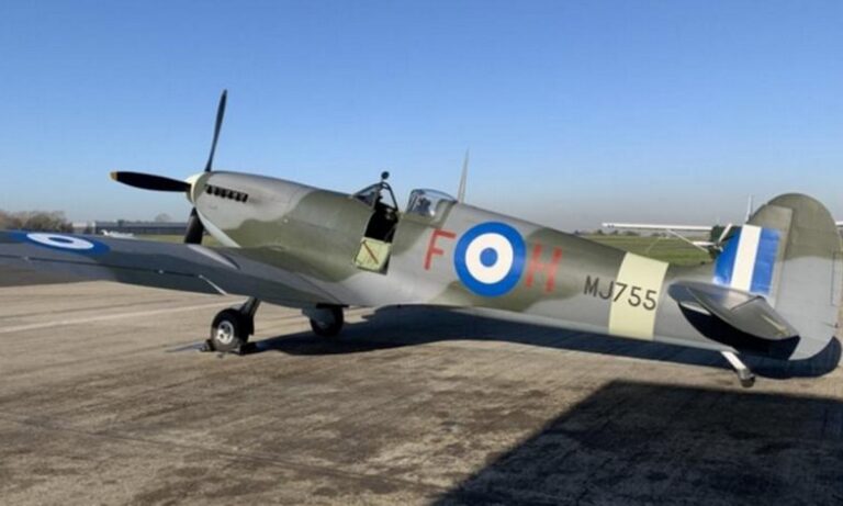 Spitfire MJ755: Επιστρέφει στην Ελλάδα τo θρυλικό αεροσκάφος του Β’ ΠΠ!