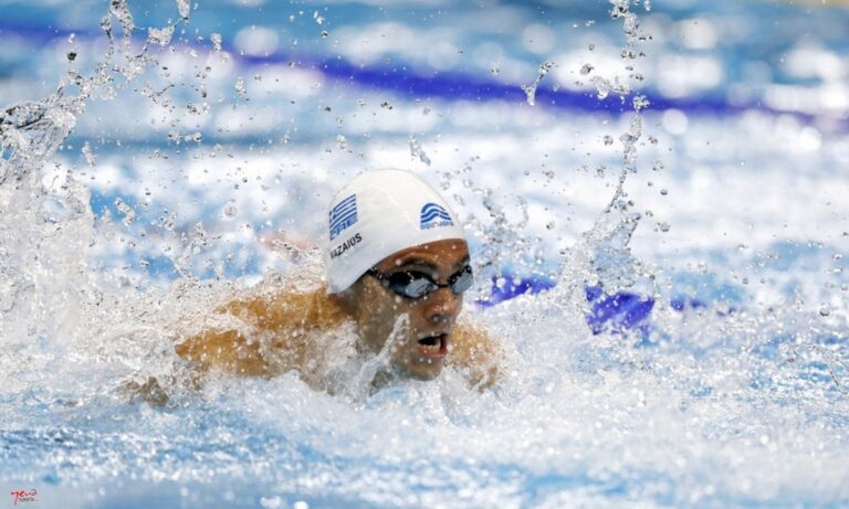 Ευρωπαϊκό πρωτάθλημα κολύμβησης: Έβδομος ο Βαζαίος στα 200μ. μικτής ατομικής