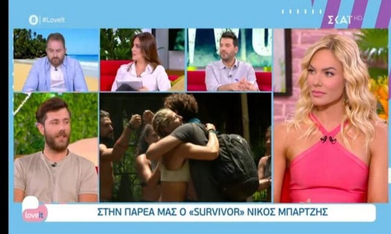 Survivor: Το Twitter αποθεώνει τον Νίκο Μπάρτζη για τα όσα είπε στο Loveit!