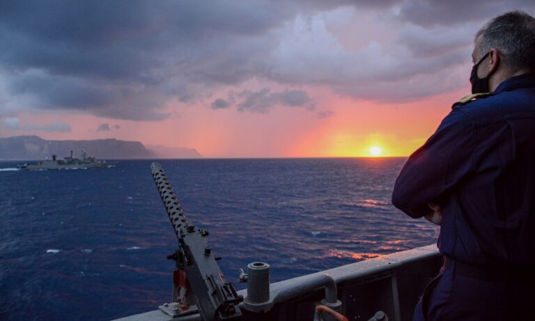 Ελληνοτουρκικά: Αυτές τις μέρες πραγματοποιείται η άσκηση «ΛΟΓΧΗ», στο Αιγαίο, από το πολεμικό ναυτικό.