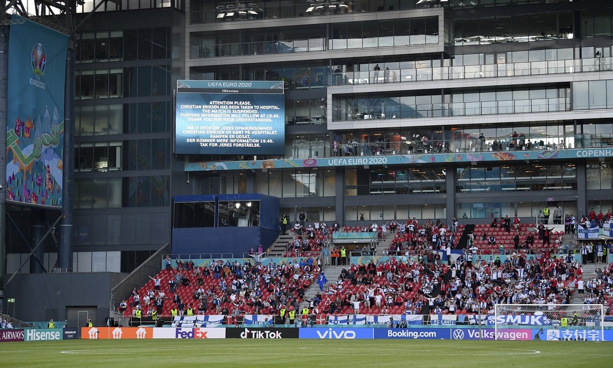Euro 2020: Ανατριχίλα! Δανοί και Φινλανδοί φώναζαν μαζί το όνομα του Έρικσεν (vid)
