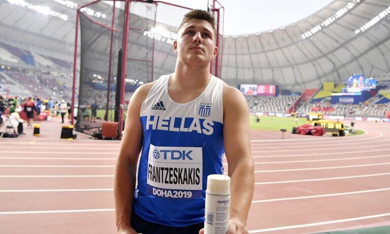 Ο Χρήστος Φραντζεσκάκης ήταν ο νικητής στη σφυροβολία με βολή στα 76,05μ. στο Πανελλήνιο Πρωτάθλημα που διεξάγεται στην Πάτρα