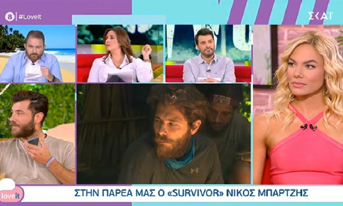 Survivor – Νίκος Μπάρτζης: Μαλλιά κουβάρια με Μαλέσκου και δημοσιογράφο!