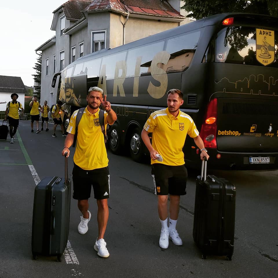 Άρης: Στην Αυστρία έφτασε το απόγευμα της Τρίτης (29/6) η αποστολή των «κιτρινόμαυρων» όπου και θα πραγματοποιήσει το δεύτερο στάδιο της προετοιμασίας του.