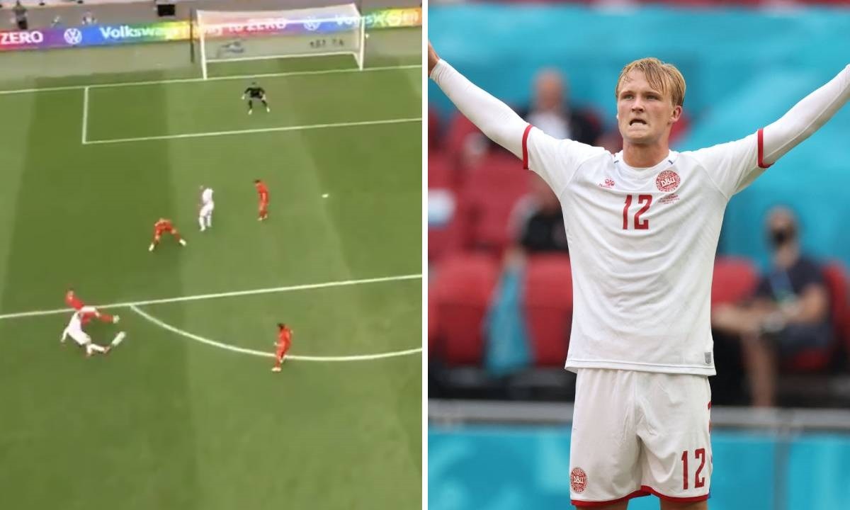 Euro 2020 – Ουαλία – Δανία: Γκολάρα από τον Ντόλμπεργκ για το 0-1 (vid)