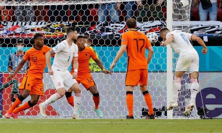 Αυτό ναι, είναι έκπληξη! Η Τσεχία πέταξε έξω (2-0) από το Euro το φαβορί για την πρόκριση Ολλανδία και βρίσκει τους Δανούς στα προημιτελικά