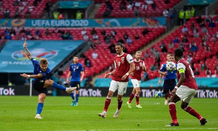 Euro 2020 Ιταλία – Αυστρία: Ο «κεραυνός» του Ιμόμπιλε σταμάτησε στο δοκάρι