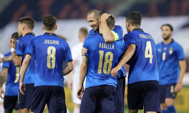Euro 2020: Πολύ καλή εμφάνιση έπιασε η Ιταλία στο φιλικό ματς της Παρασκευής απέναντι στην Τσεχία, επικρατώντας με 4-0.