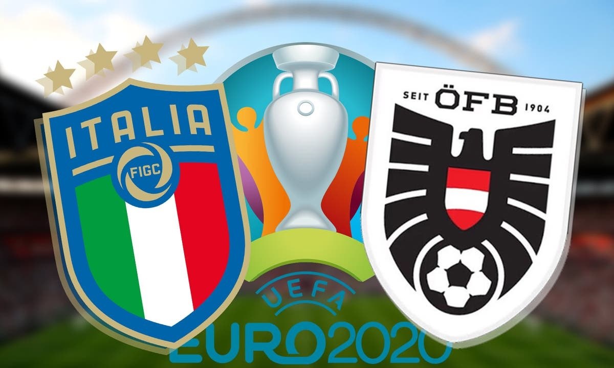 Euro 2020 Ιταλία - Αυστρία LIVE: Σέντρα στις 22:00, στο στάδιο «Γουέμπλεϊ» στο Λονδίνο για τη φάση των «16» του Ευρωπαϊκού πρωταθλήματος.