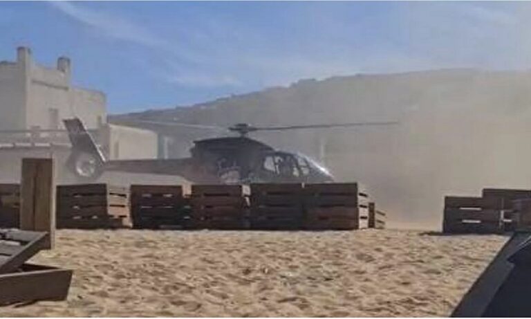 Ελικόπτερο στη Μύκονο: Ποιος είναι ο επιχειρηματίας που προσγειώθηκε στην παραλία