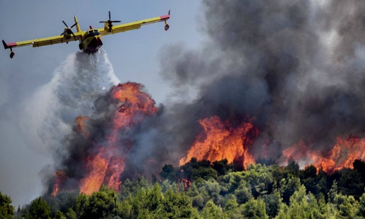 Φωτιά ΤΩΡΑ: Ο χάρτης πρόβλεψης κινδύνου πυρκαγιάς για Δευτέρα 21/6