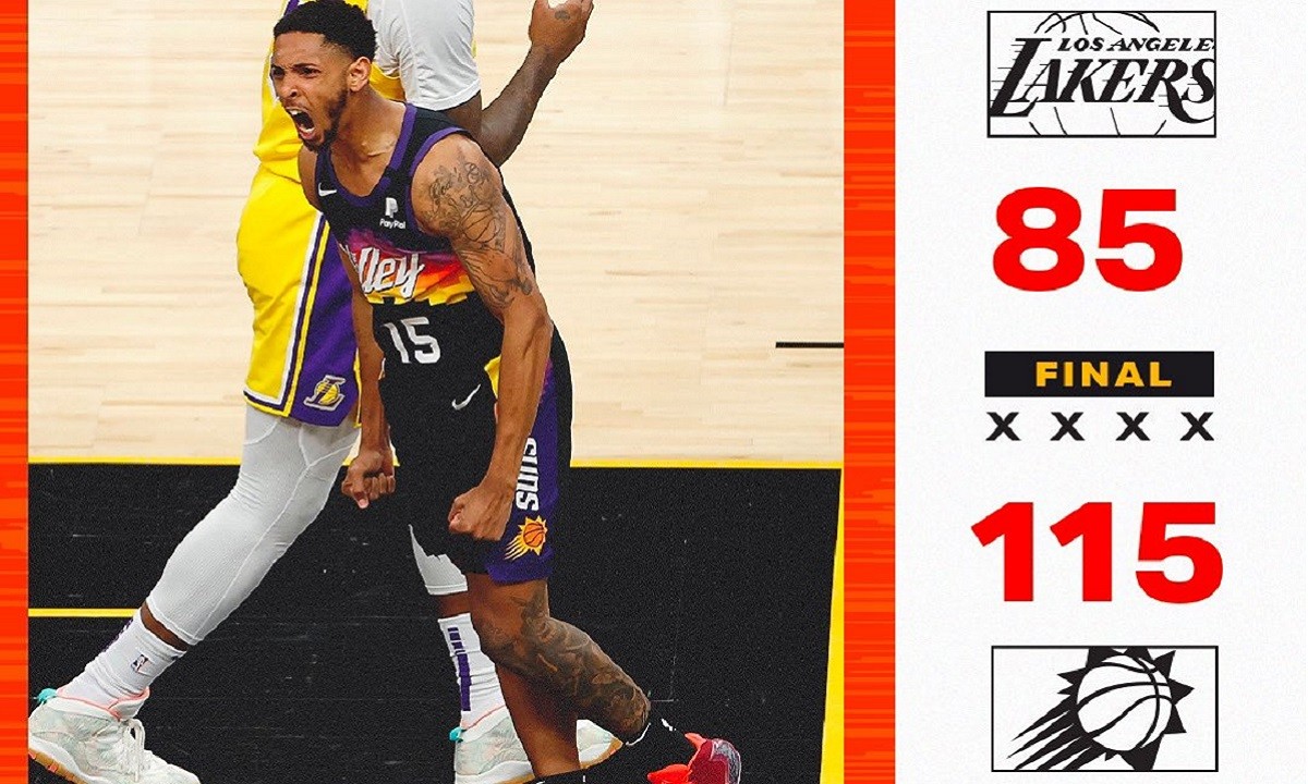 NBA Αποτελέσματα: Διέσυραν τους Λέικερς οι Σανς, κόντρα σε Αντετοκούνμπο οι Νετς