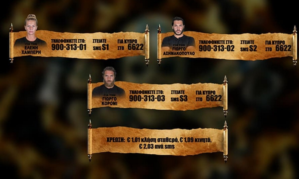 Survivor προτεινόμενοι spoiler 20/6: Το Sportime σας δίνει την ευκαιρία να ψηφίσετε ανάμεσα στους τρεις παίκτες για το ποιος θέλετε να