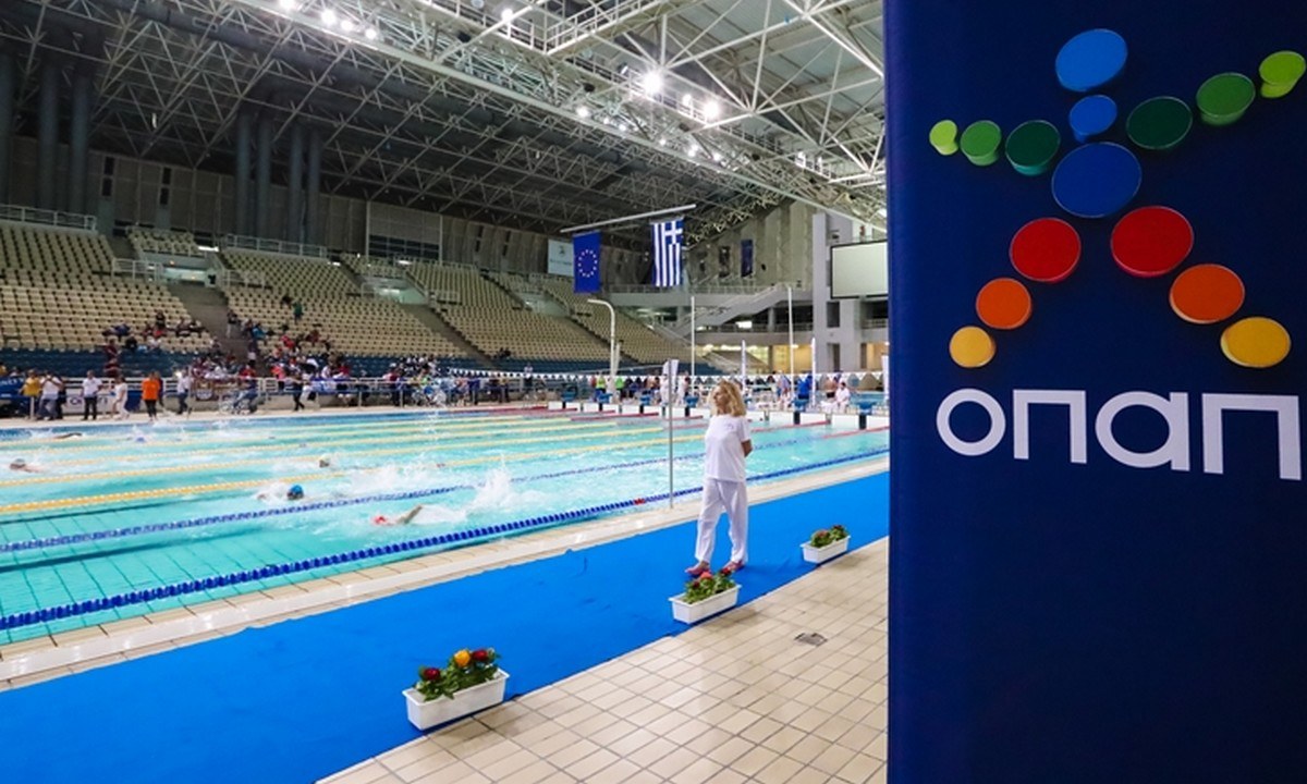 Με τη συμμετοχή 184 αθλητών και αθλητριών το Πανελλήνιο πρωτάθλημα κολύμβησης ΟΠΑΠ 2021 στο ΟΑΚΑ (2-4/7)