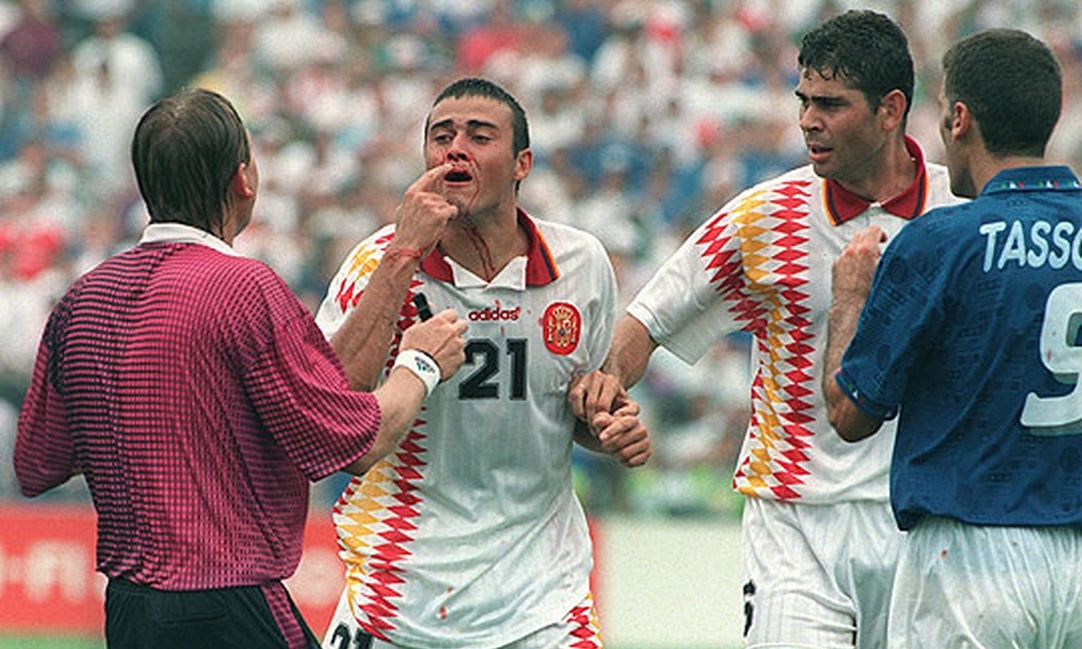 Euro 2020 – Λουίς Ενρίκε: Το 1994 μάτωσε από την αγκωνιά του Τασότι, τώρα θέλει αυτός να «πονέσει» την Ιταλία