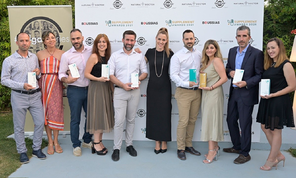 H SOLGAR® απέσπασε 8 βραβεία στα «Supplement Awards 2021», ένα εκ των οποίων το «BRAND OF THE YEAR»!