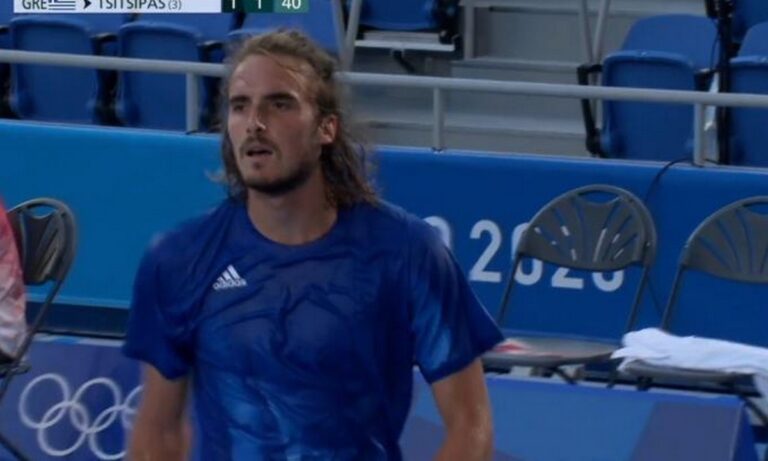Ολυμπιακοί Αγώνες 2020: Δεν τα κατάφερε ο Τσιτσιπάς στο 2ο σετ και 1-1 για τον Κόλσραϊμπερ