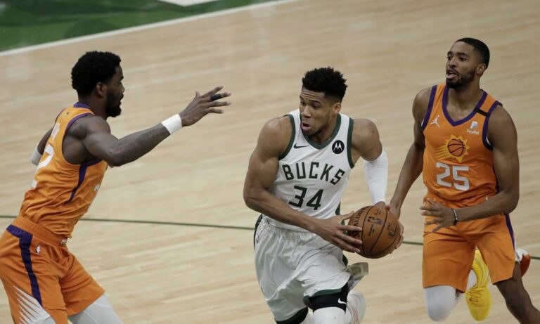 Μπακς – Σανς 109-103: Επικοί Αντετοκούνμπο, Μίντλετον και 2-2 τα «Ελάφια»!