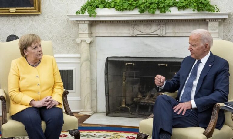 Μπάιντεν προς Μέρκελ: «Σιδερένια η συνεργασία ΗΠΑ-Γερμανίας»