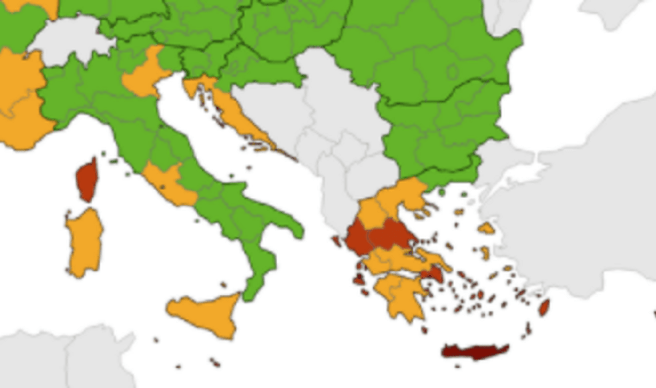 Κορονοϊός: Στο «βαθύ κόκκινο» ο δείκτης θετικότητας στην Κρήτη