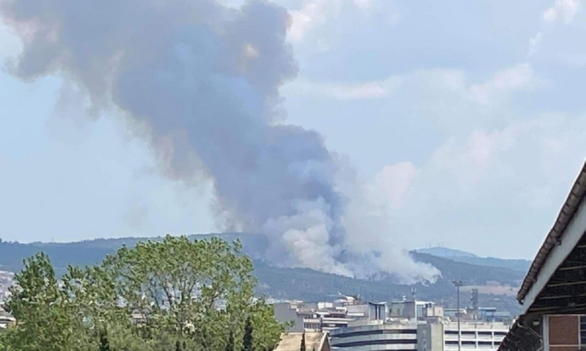 Θεσσαλονίκη: Φωτιά ξέσπασε στο Σέιχ Σου!