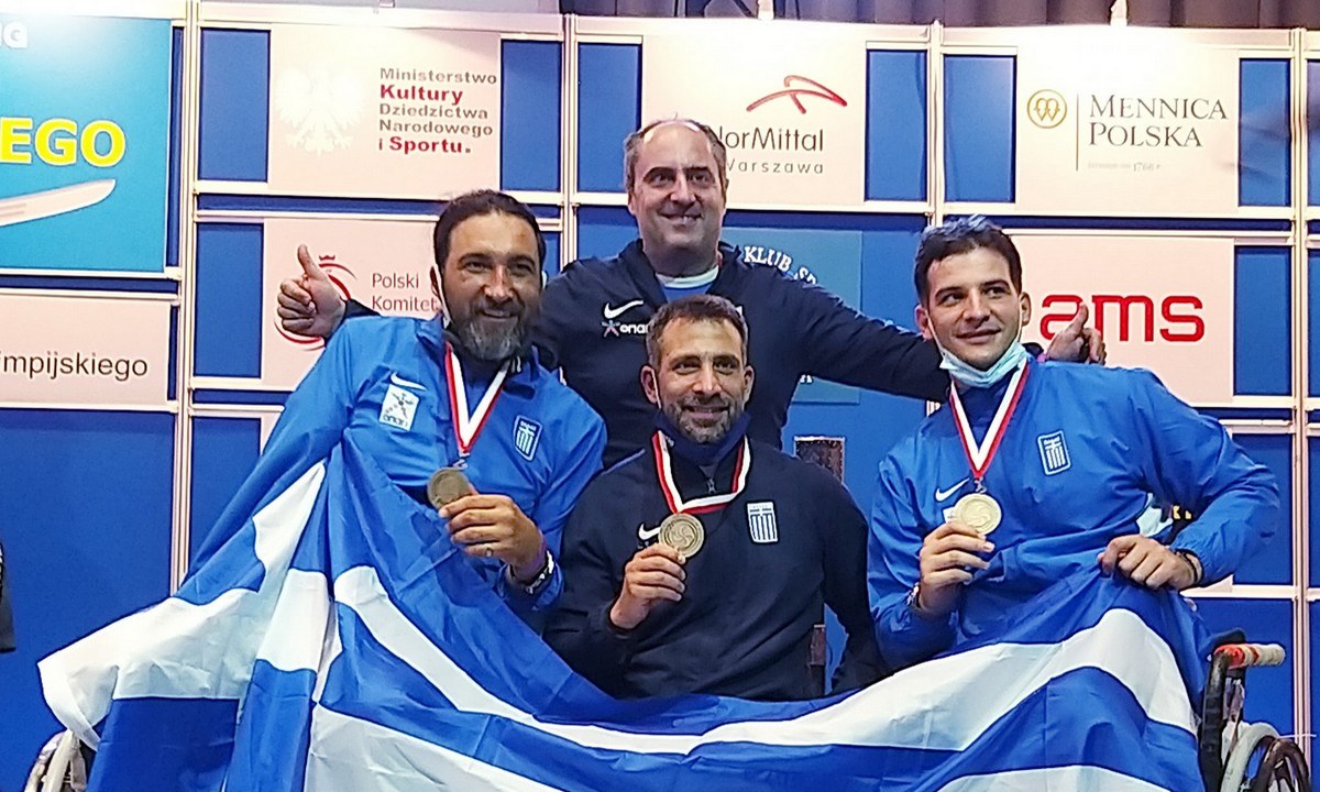 Παγκόσμιο πρωτάθλημα ξιφασκίας με αμαξίδιο: Το δεύτερο μετάλλιο σε Παγκόσμιο πρωτάθλημα ξιφασκίας με αμαξίδιο πανηγυρίζει η Ελλάδα!