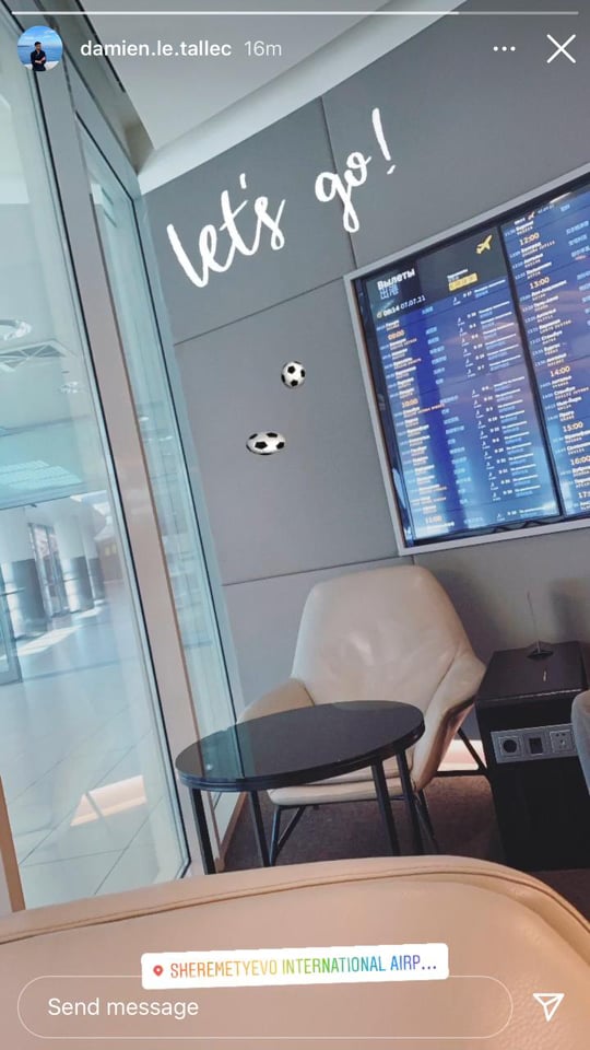 Πατάει Ελλάδα ο Νταμιέν Λε Ταλέκ προκειμένου να οριστικοποιήσει τη μεταγραφή του στην ΑΕΚ και να υπογράψει το νέο του συμβόλαιο.