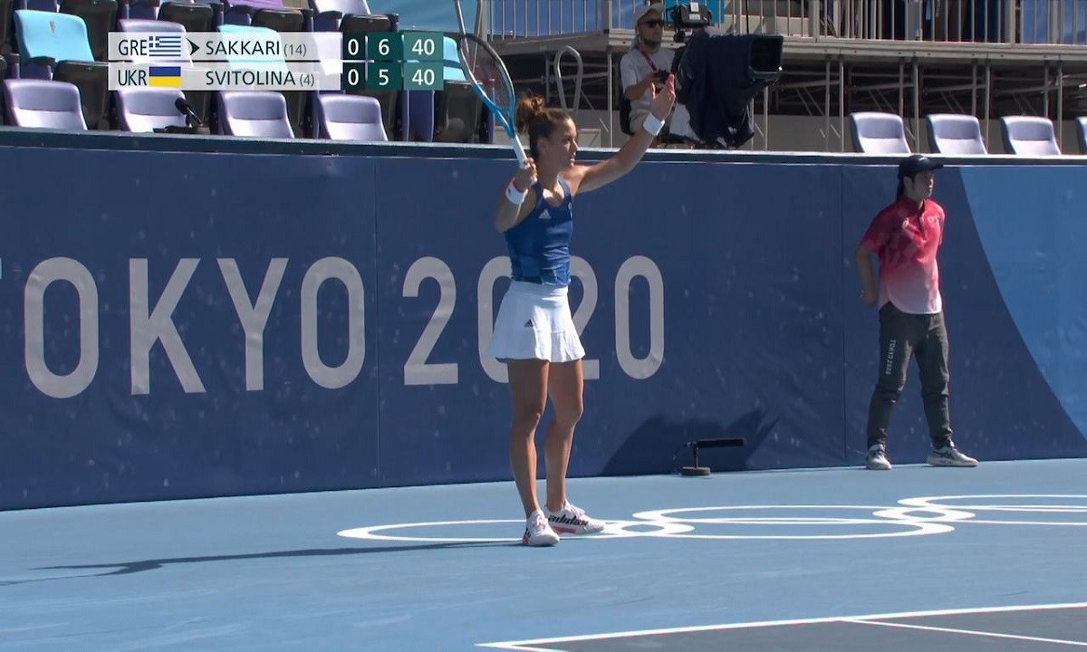 Ολυμπιακοί Αγώνες 2020: Έχασε το δεύτερο σετ η Μαρία Σάκκαρη!