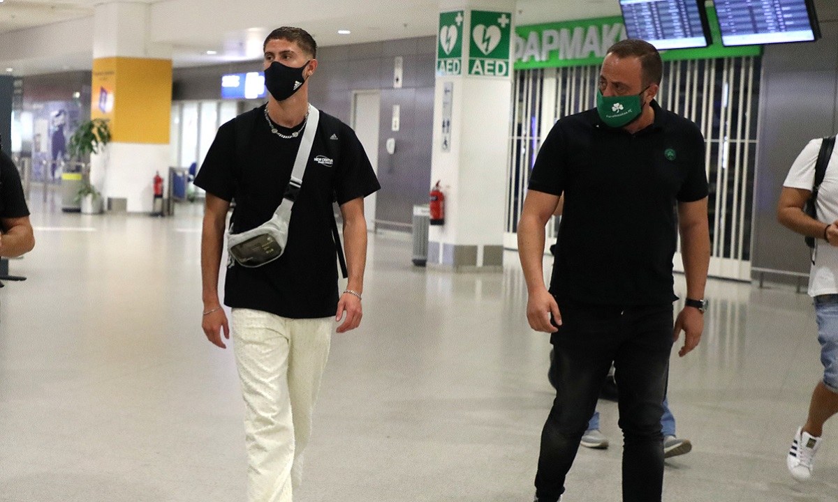 Τα ξημερώματα της Τετάρτης (25/8), ο Σουηδός Ραμόν Λούντκβιστ έφτασε στην Αθήνα για να ολοκληρώσει τον δανεισμό του στην ΠΑΕ Παναθηναϊκός