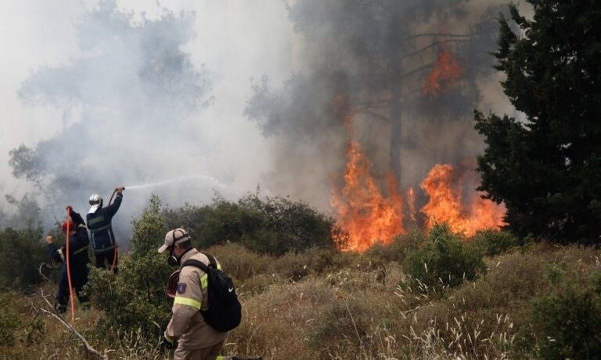 Φωτιές: Μεγάλος κίνδυνος πυρκαγιάς στη μισή Ελλάδα για σήμερα Τετάρτη 18/8