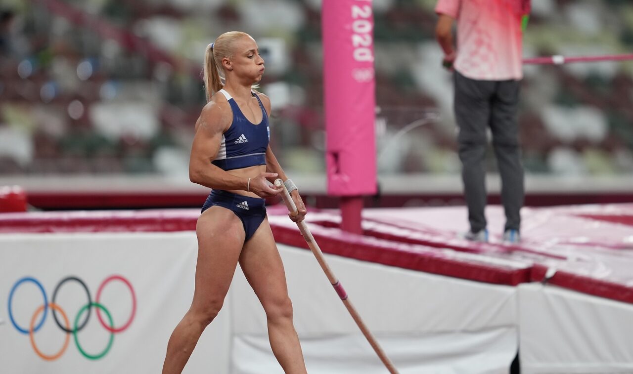 Η Νικόλ Κυριακοπούλου δεν μπόρεσε να ξεπεράσει τα 4,70μ. για να συνεχίσει στον τελικό του επί κοντώ γυναικών και έμεινε στα 4,50μ.