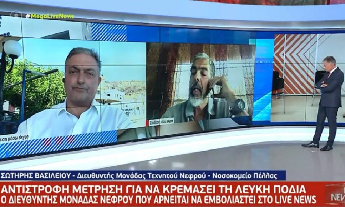 Ο Νίκος Ευαγγελάτος αυτή τη φορά δεν άφησε τον κ. Βασιλείου να μιλήσει… (vid)