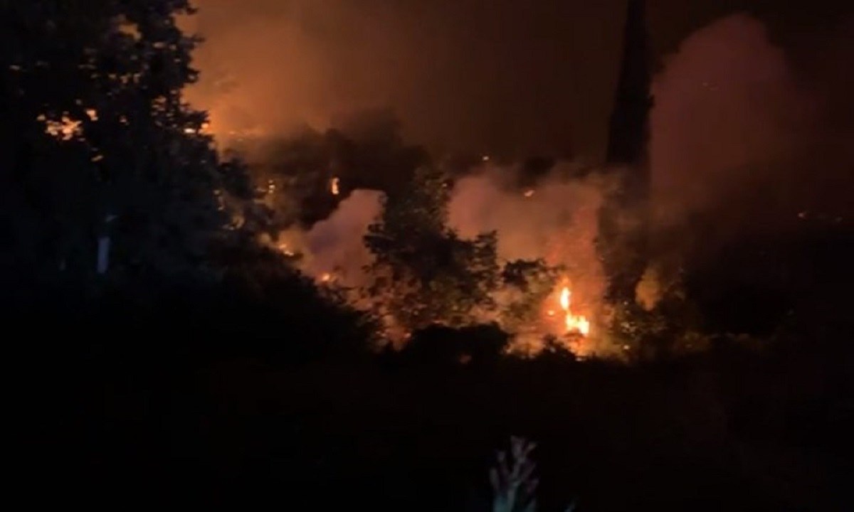 Φωτιά Αφίδνες: Μέσα στον οικισμό η φωτιά – Καίγονται σπίτια