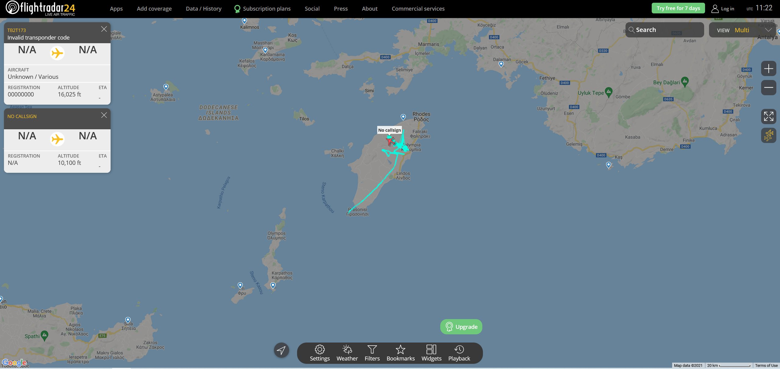 Ελληνοτουρκικά: Ξεκίνησε η μάχη των drones στο Αιγαίο θα μπορούσε να πει κανείς αφού επτά τούρκικα και ένα ελληνικό βρέθηκαν απέναντι.