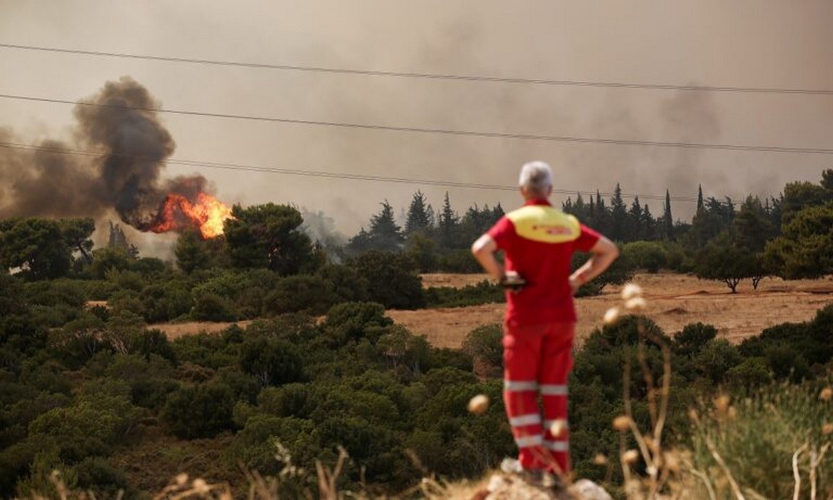Φωτιές: Αυτά είναι τα ενεργά μέτωπα στην Αττική