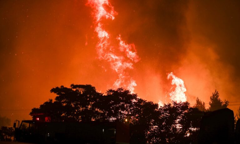 Αφίδνες: Έφτασε στην κοινότητα η φωτιά, καίγονται σπίτια, δεν υπάρχει πυροσβεστικό! (vid)