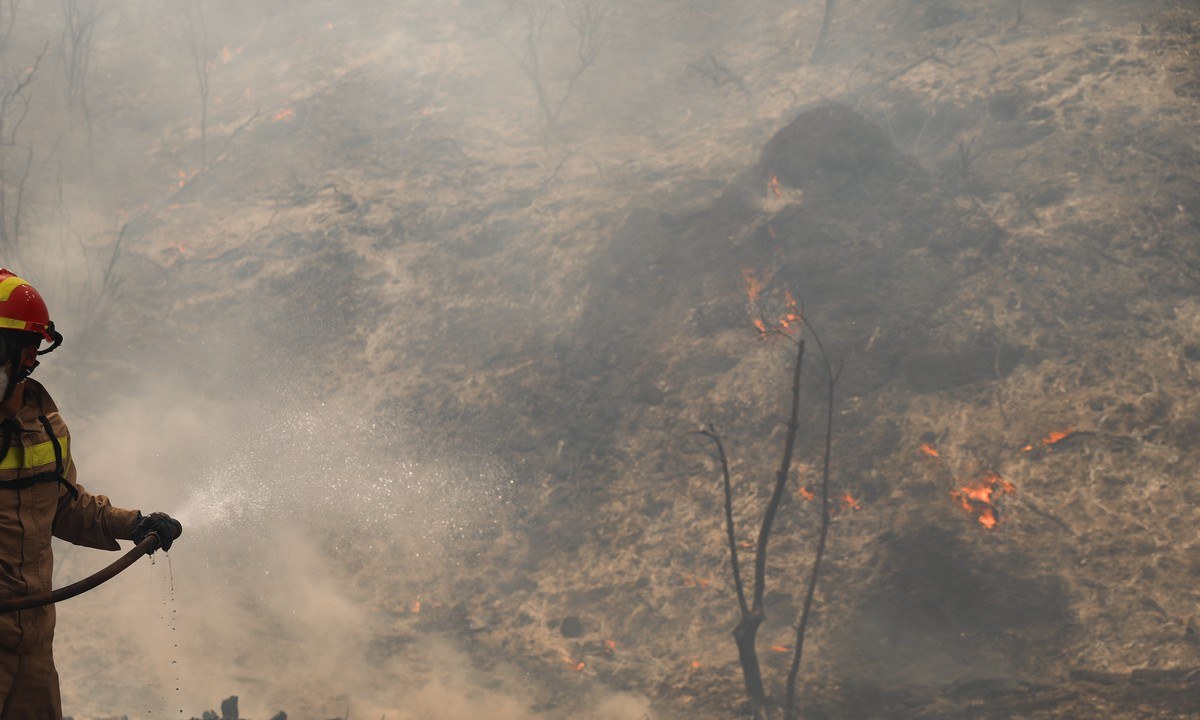 Φωτιά στη Φωκίδα: Πάνω από 8 χλμ. το πύρινο μέτωπο