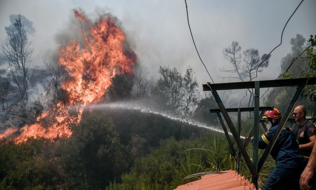 Φωτιά Βίλια: Μεγάλη η μάχη με τις φλόγες – Συνεχείς οι αναζωπυρώσεις