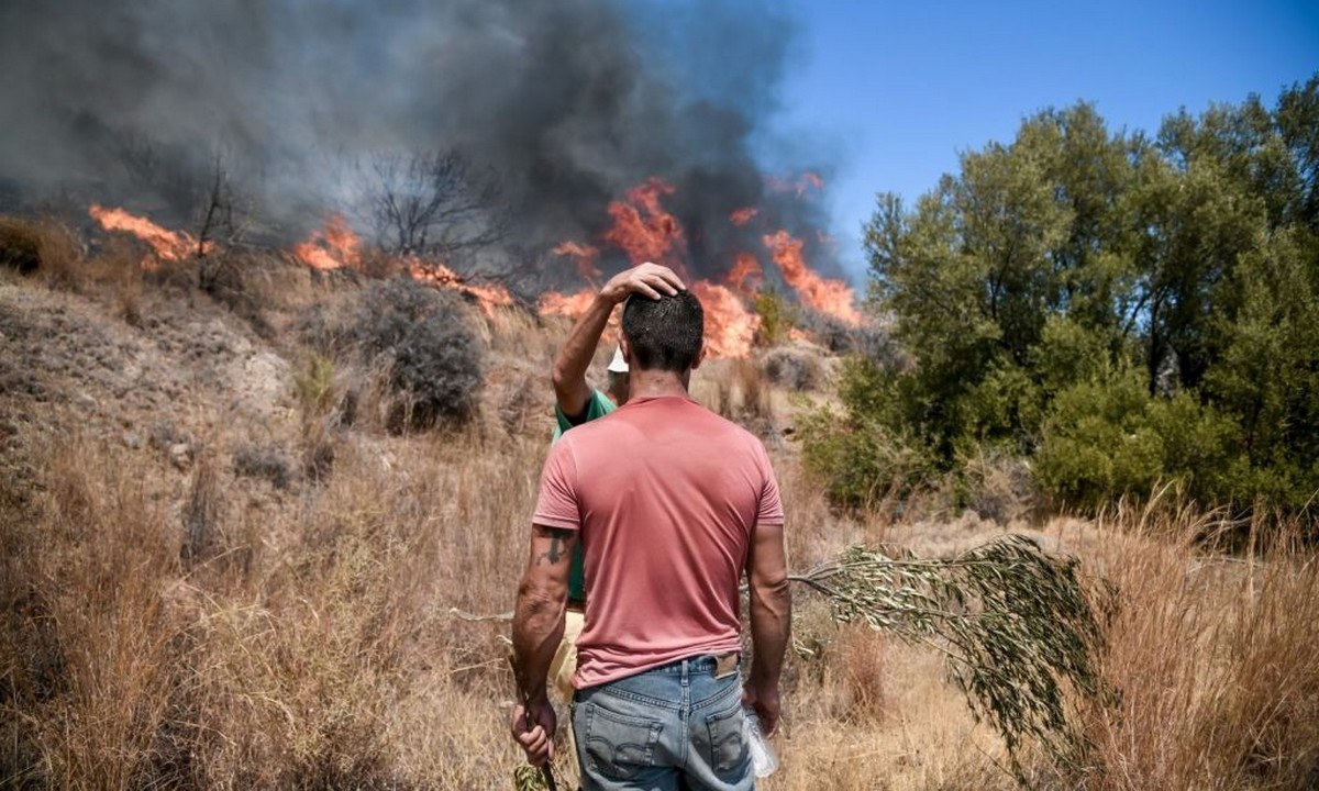 Φωτιά Βίλια: Εκτός ελέγχου η πυρκαγιά - Μάχη με τις φλόγες για 2η μέρα