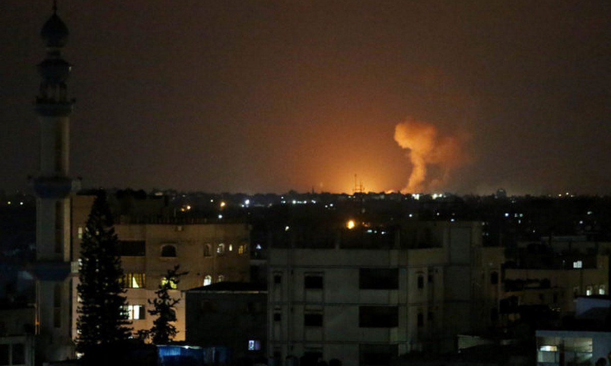 Λωρίδα της Γάζας: Νυχτερινοί αεροπορικοί βομβαρδισμοί από το Ισραήλ