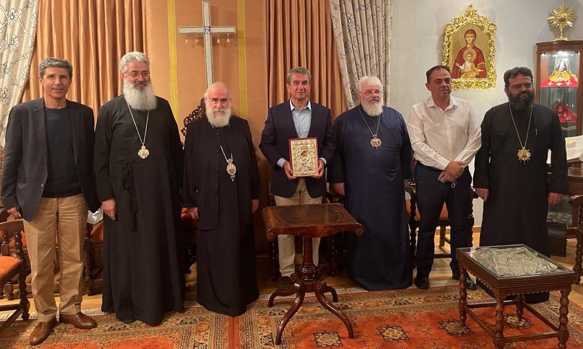 Λοβέρδος: Στην Αλεξανδρούπολη για μία ιδιαίτερη συνάντηση – Η εικόνα της Παναγίας Άξιον Εστί