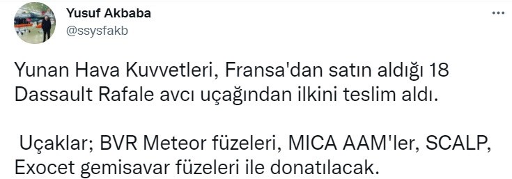 Rafale: Meteor που έχουν τα ελληνικά δεν τους έχουν ούτε F-35 της Μεγάλης Βρετανίας και της Ιταλίας.