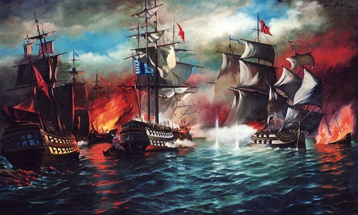 Σαν σήμερα: Ο Μιαούλης κατατροπώνει τον τουρκικό στόλο στη Ναυμαχία του Γέροντα